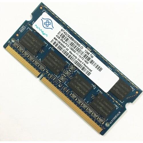 Nanya DDR3 RAMS 4GB 2RX8 PC3-12800S-11-10-F2 1600 DDR3 4GB 1600MHz laptop memory