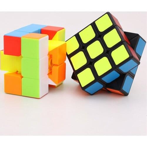 New 2x3x3 Speed Cube Stickerless 233 Magic Cube Puzzle Cube For Beginner Children Neo Cubo Magico Puzzle Brain Teaser Toys Zcube