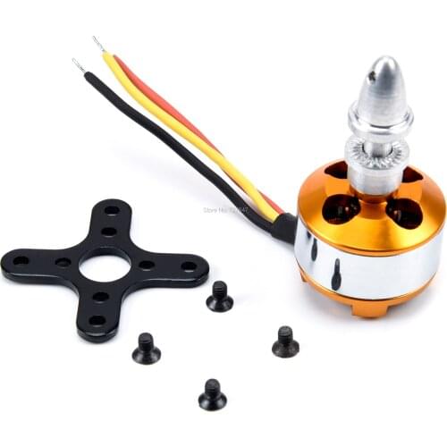 NEW A2208 KV1100 2208 1100KV Brushless DC Electric Motor for RC Airplanes / Boat / Vehicle Model Glider Plane Kit