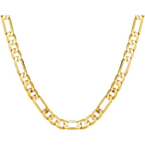 New Long Chain Necklace Pendant Men Stainless Steel Chunky Necklace For Women Girl Chain Jewelry