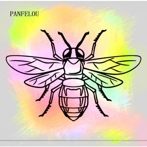 PANFELOU honeybee insect metal craft Carbon Steel Cutter paper die cutting dies Scrapbooking/DIY Embossing Mothers Day