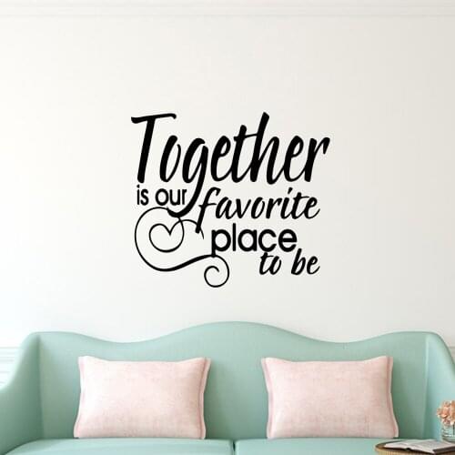 Personalized Artistic sentence citation Home Decor Modern Decoration living Room Decor Art Decor