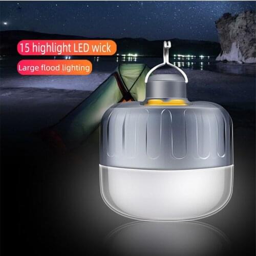 Highlighted Portable Lantern DC rechargeable Waterproof camping lamp tent lamp Hook magnet large capacity 7200MAH Camping lamp