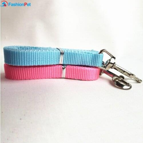 Durable 120cm Length Nylon Pet Product Blue/Pink Dog Pet Puppy Leashes Lead