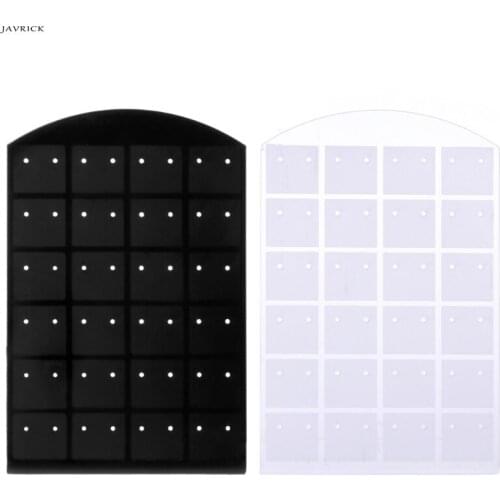 Earrings Ear Studs Display Rack Stand Jewelry Organizer Holder Showcase 48 Holes Jewelry Accessories NEW