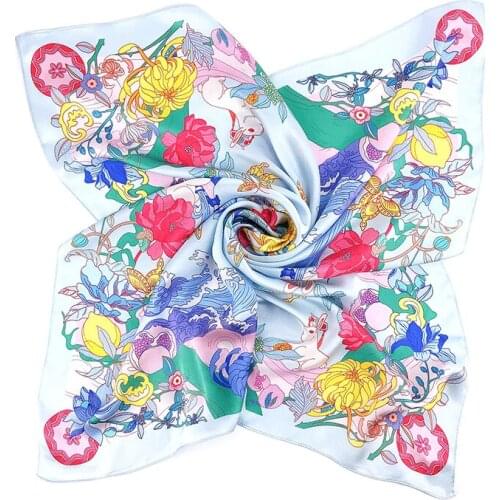 Shanghai story palace culture silk silk scarves national style