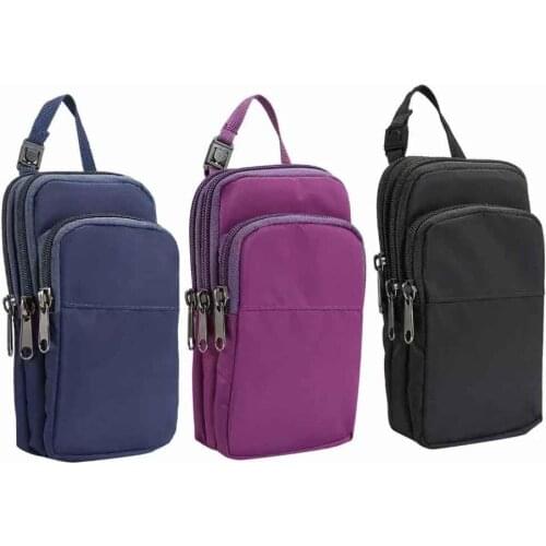 Ultrathin Waterproof Gym Shoulder strap hand Waist Outdoor Sports phone bag Fit for Max 6.3" iphone Xiaomi huawei Phone Holder