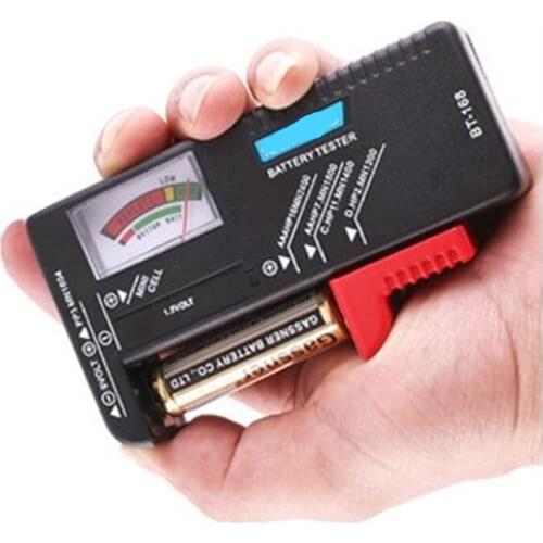 Universal battery tester aaa aa CD 9V 1.5V Button Cell Battery Volt Tester measuring instruments battery diagnostic-tool