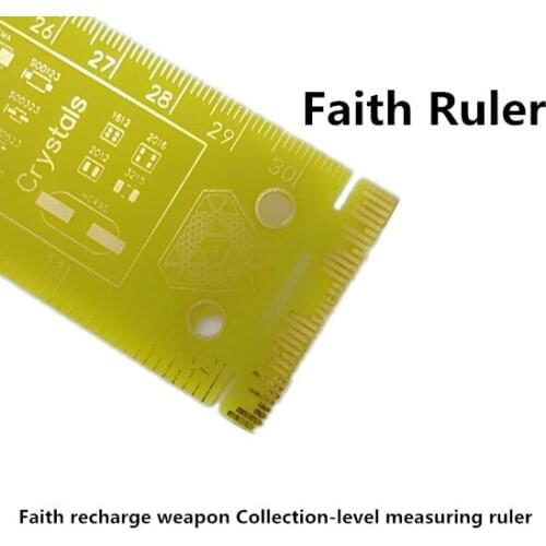 Faith Ruler Packaging Engineering Ruler Gold PCB Ruler PCB Ruler Ruler