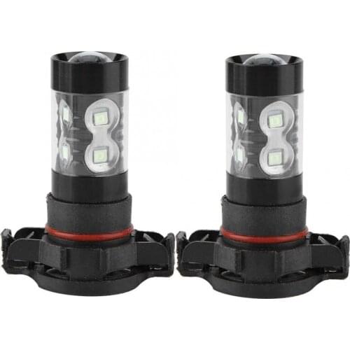2pcs H16 5202 8000K Ice Blue 100W 20LEDs Headlight Bulbs Kit Fog Light Car Driving Lamp Car general purpose bulb