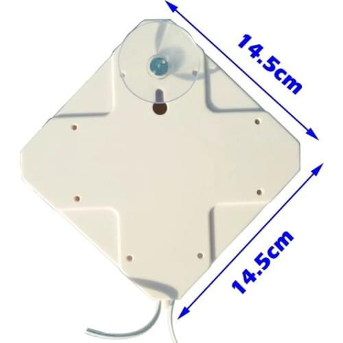 3G 4G LTE GSM High Gain 35dB Dual head MIMO Antenna with Suction Cup for Booster Signal Amplifier Extender Router Mobile Hotspot