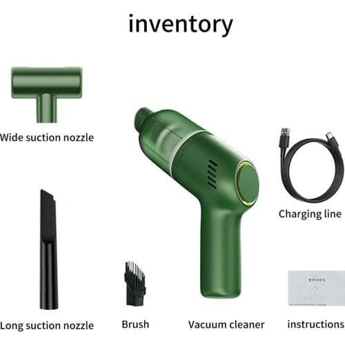 Car Vacuum Cleaner Wireless Charging High Power Vacuuming Inside The Car Handheld Small Household Vacuum Cleaner