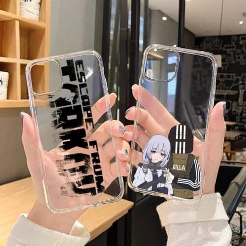 Escape from tarkov Phone Case Transparent soft For iphone 5 5s 5c se 6 6s 7 8 11 12 plus mini x xs xr pro max