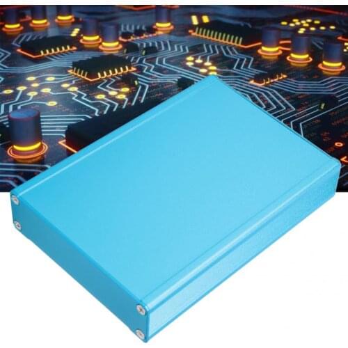 Extruded Aluminum Enclosures diy PCB Electronic Instrument Project Box Casewire connector junction box 22x80x110mm