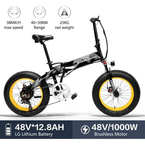 Electric bike 1000W Powerful 48V 13Ah Electric bike 20inch 4.0 fat tire electric bike powerful ebike beach ebike bicycle