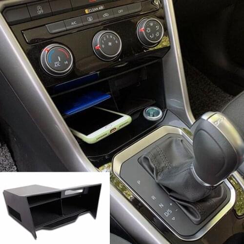 Storage and arrangement of internal accessories of automobile central storage box For Volkswagen t roc troc T-ROC 2018