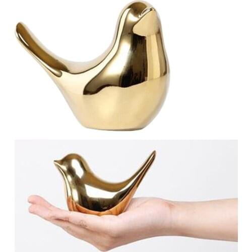 Ceramic Bird Figurines Home Decoration Ornaments Modern Art Figures XL