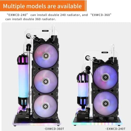 Barrow itx external water cooling dock portable case reassembly external water cooling EXWCD-240