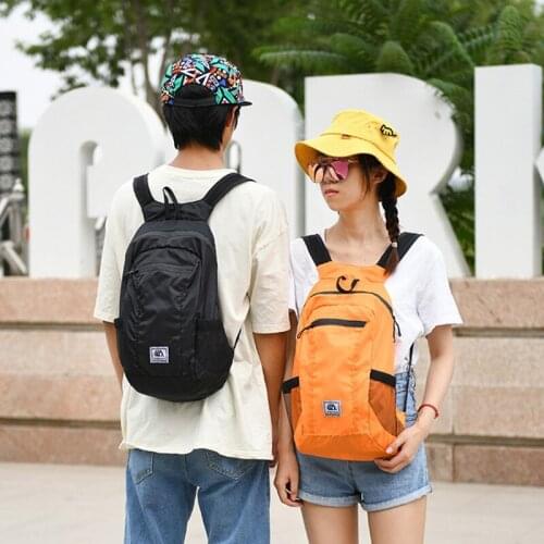 20L Lightweight Portable Foldable Backpack Waterproof Backpack Folding Bag Ultralight Outdoor Pack for Women Men Travel Hiking