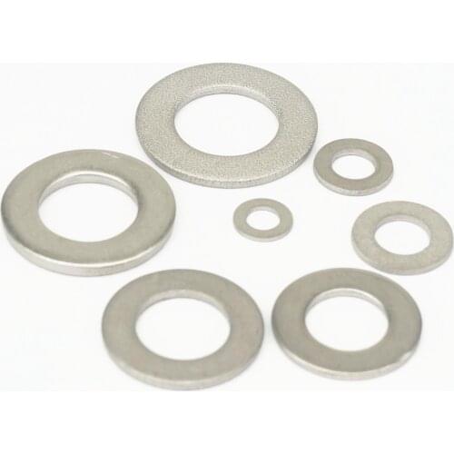 M3-20 TA2 GR2 Titanium Bolt Screw Spacer Flat Washer Anti Acid Corrosion