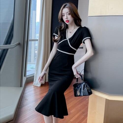 MONBEEPH Solid Summer Dresses