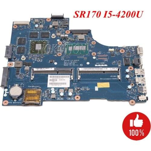 NOKOTION ZAL00 LA-A491P CN-0TXW71 0TXW71 For Dell Latitude 3540 laptop motherboard SR170 i5-4200U CPU HD 8850M GPU full test