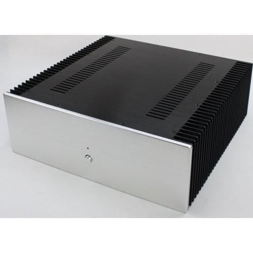 WA67 Full aluminum amplifier chassis / Preamp / Class A amplifier/ AMP Enclosure / case / DIY box (430*150*412mm)