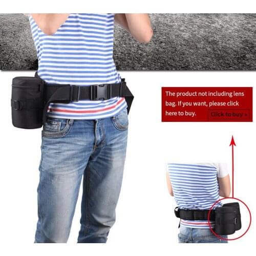 Photography Professional photography tool belt for hanging Lens Bag Tripod Flashlight