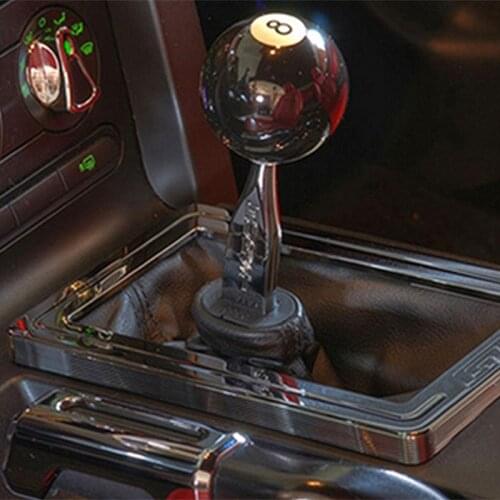 High Quality 8 eight Pool Billiard Ball custom Gear Shifter Shift Knob Car Lever black MAY-15