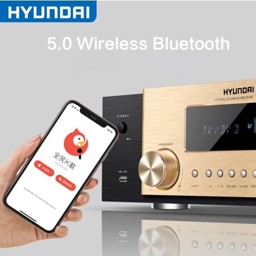 1200W 5.1 High Power Amplifier HiFi Home Theater Fever Bluetooth 5.0 KTV Audio Subwoofer Power Amplifier Lossless Fiber Coaxial