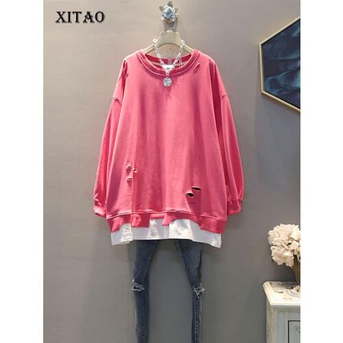 XITAO Women's Sweatshirts With Long Sleeves