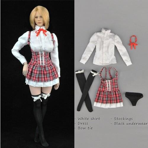 In Stock 1/6 Female Long Sleeved Big Bust Sexy Popping Clothing Clothes ZY5021 For 12" Action Figure Body Model