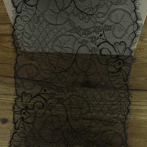 16CM black eye eyelash lace DIY garment accessories lace black lace