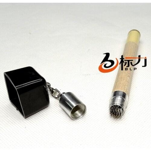 Billiards Tips Head Needles Pen Pool Billiards Accessories Chalk Holder Rubber Pool Cue Grip