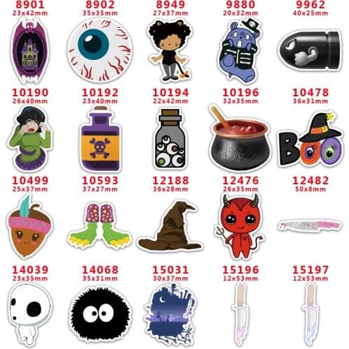 Choshim brand 10 Pcs Planar Resin flatback Horror Movie Halloween for DIY hairbow accessory decoration PR 4529