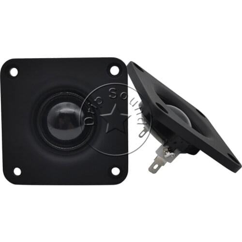 2.5" inch 65x65mm 4Ohm 6Ohm 20W HIFI Silk Film High Pitch Tweeter Audio Car Modification Treble Speaker Stereo Loudspeaker Horn