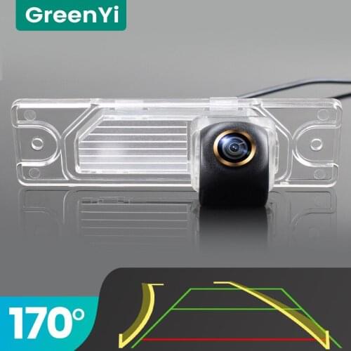GreenYi Trajectory 170° AHD Car Rear View Camera for Renault Koleo 2009 2010 2012 2013 2014 2015 2016 Car
