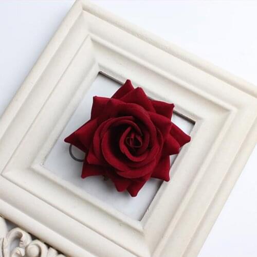 Simulation Process Artificial Flowers Corsage Shooting Props Silk 10PCS DIY Arch Floral Decoration