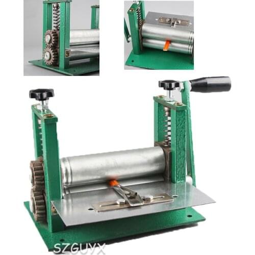 Mini Hand-operated Small Leather Striping Machine Manual Device Pull Shoulder Belt Cylinder Press Leather Machine