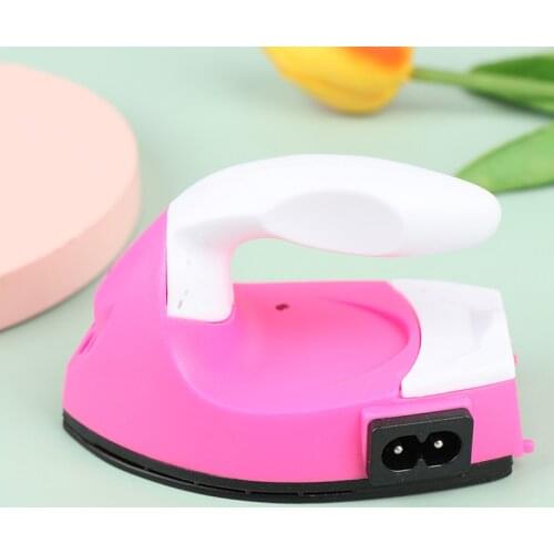 Mini Electric Iron Small Portable Travel Crafting Craft Clothes Sewing Supplies New
