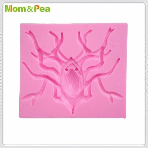 Mom&Pea MPA1953 Animal Silicone Mold Sugar Paste 3D Fondant Cake Decoration