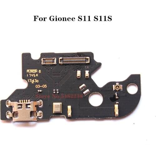 New Charger Plug Board Connector For Gionee S11 S11S USB Charging Port Dock Flex cable With Microphone Replacement Parts