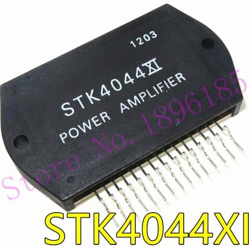 Original; STK4044XI STK4044 XI - AF Power Amplifier (Split Power Supply) (100 W min, THD = 0.008%)