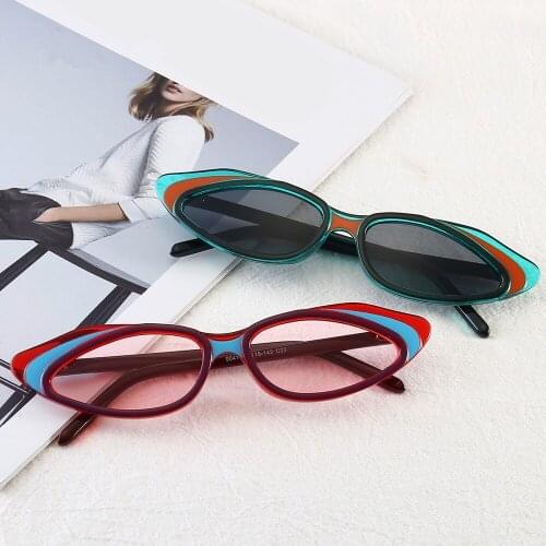 PAMASEN New Personality Sun glasses For Men Women UV400 Three colors Web Celebrity Sunglasses Men Women Gradient Eyewear