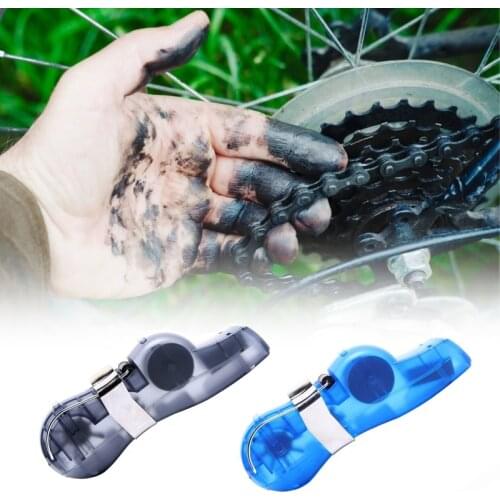 Portable Bicycle Chain Cleaner Cleaning Machine Multifunctional Sprocket Car Wash Brush Tool Mountain Bike Repair Tool
