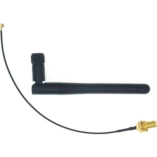 2.4G antenna folded Bluetooth wifi module ZigBee antenna SMA to IPEX feeder line 2.4GHz Antenna