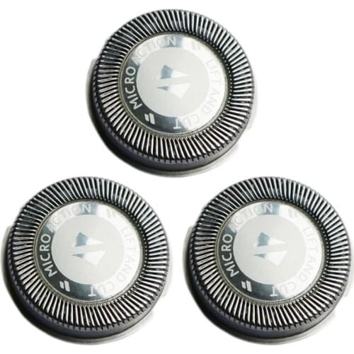 3Pcs Replacement Shaver Head Blade Cutters for Norelco SH30 S510/526/511 S5000 S5070 S5050