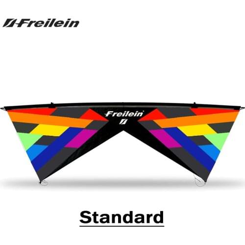 Freilein Standard 2.42M Large Kite Flying Stunt Kite Quad Line Sports Beach Kite Kitesurfing Outdoor Performance 16 Colors