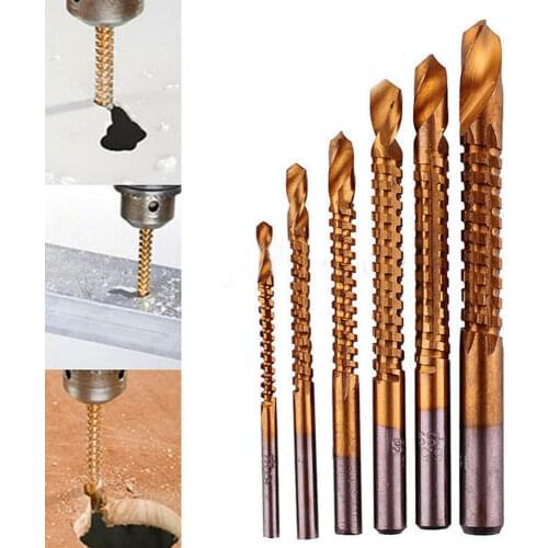 Coated High Speed New Lots Drill Tools Saw Hss Steel Diy Kit Titanium Practical