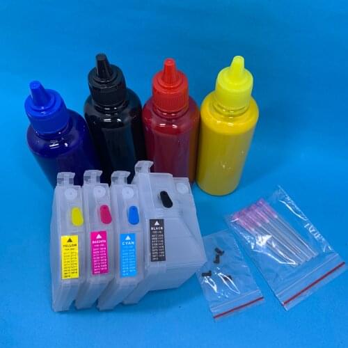 YOTAT 4*100ml Pigment ink LC3619XL Refillable Ink Cartridge LC3619 (LC3617) for Brother MFC-J2330DW/J2730DW/J3530DW MFCJ-3930DW